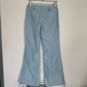 Baby Blue Y2K Fitted Joggers